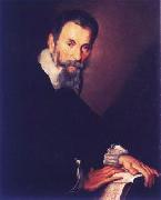 Portrait of Claudio Monteverdi in Venice, Bernardo Strozzi